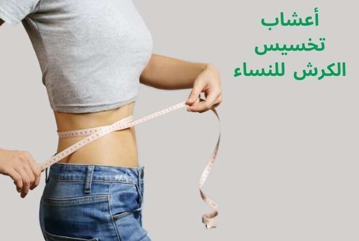 أعشاب تخسيس الكرش للنساء